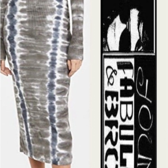 Young, Fabulous and broke fitted soft knot dress - Picture 2 of 4